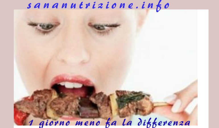 Carne ed inquinamento per un Europeo