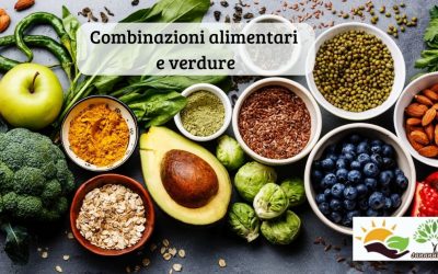 Combinazioni alimentari e verdure.