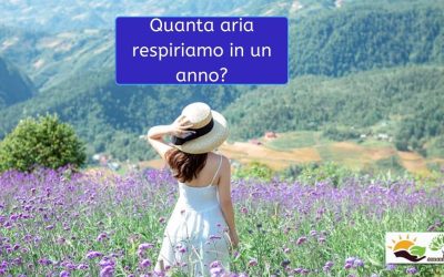 Quanta aria respiriamo in un anno?