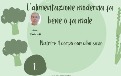 L’alimentazione moderna fa bene o male alla salute.